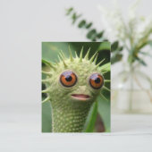 緑風変わりおもしろいの生物 ポストカード (スタンド正面)