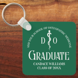 緑骨障害医学校卒業祝い キーホルダー