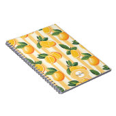 緑鮮やかの果実の離れ実柄(3) ノートブック (右側)