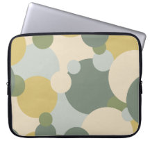 緑黄色分子ラップトップバッグ