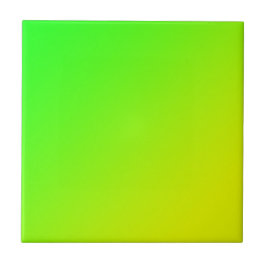 緑黄色勾配 タイル