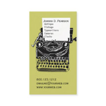 緑黒いヴィンテージのタイプライターの作家の卒業生