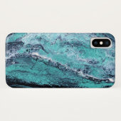 緑黒うずまき Case-Mate iPhoneケース (裏面(横))