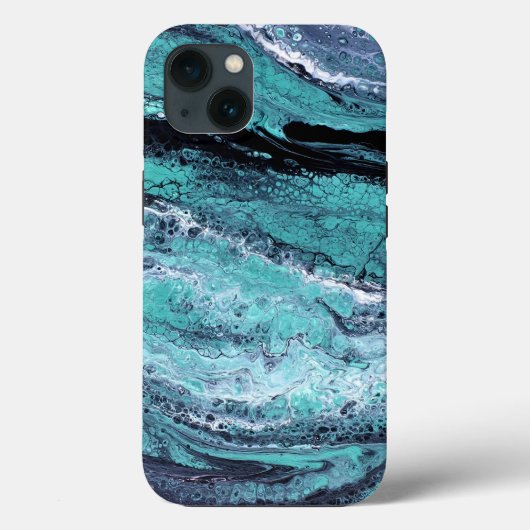 緑黒うずまき Case-Mate iPhoneケース (裏面)