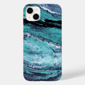 緑黒のうずまき Case-Mate iPhoneケース (裏面)