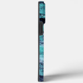 緑黒のうずまき Case-Mate iPhoneケース (裏面 / 右)