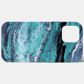 緑黒のうずまき Case-Mate iPhoneケース (裏面 (横))