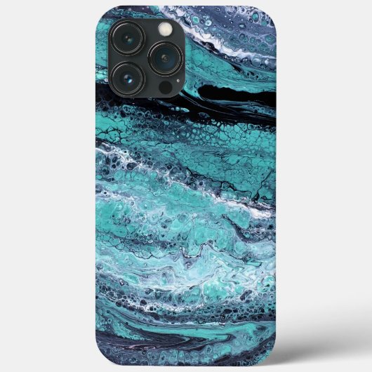 緑黒のうずまき Case-Mate iPhoneケース (裏面)