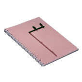 緑黒金具 ノートブック (右側)