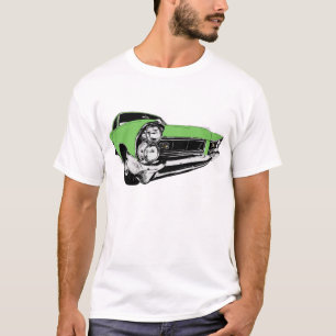 緑1965年のポンティアクグランプリ Tシャツ