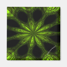 緑2インチ角磁石 マグネット