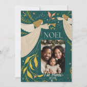 緑2フォトノートカード(天使グリーティングカード付) シーズンカード (正面)