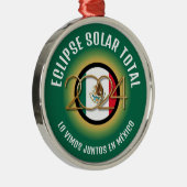 緑2024トータル太陽のECLIPSEメキシコ メタルオーナメント (右)