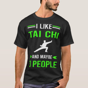 緑3人太極拳 Tシャツ