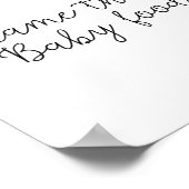 緑 – そのベビーフードシャワーのポスター ポスター (角)