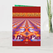 「緑」のバレンタインデー シーズンカード (裏面)