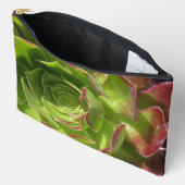 緑 アクセサリーポーチ (見開き)