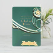 緑,アールヌーボー,ベルエポック,木工品,ヴィンテージ, セーブザデート (スタンド正面)