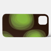緑, カッコいい,ユニーク,トレンディー,都市花抽象芸術 Case-Mate iPhoneケース (裏面 (横))