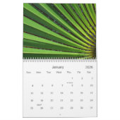 緑! カレンダー (1月 2026)