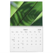 緑! カレンダー (3月 2026)