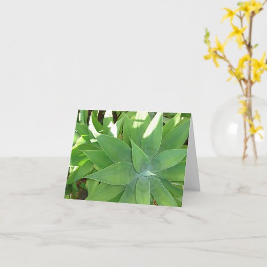 緑 カード (黄色い花)