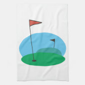 緑 キッチンタオル (縦)