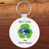 緑 キーホルダー (正面)