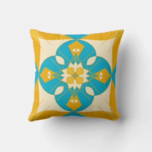 緑 クッション (裏面)