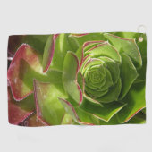 緑 ゴルフタオル (横)