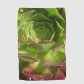 緑 ゴルフタオル (正面)