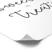 緑 – スイーツとお菓子の赤ちゃんシャワー ポスター (角)