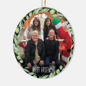 緑 セラミックオーナメント (左)