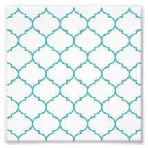 緑，ティール（緑がかった色），白，モロカン，角箔，パターン，トレンド