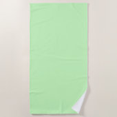 緑 ビーチタオル (正面)