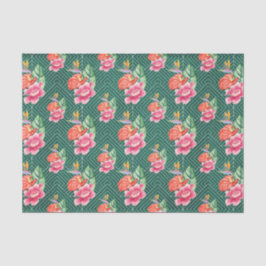 緑（ピンク色） 薄葉紙