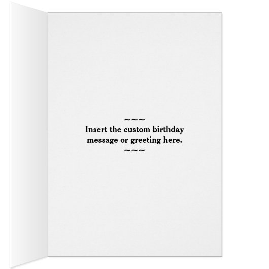 緑、フェイク金ゴールド4歳の誕生日+名前をカスタムする (内側 (右))