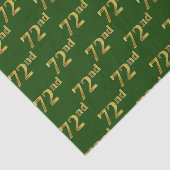 緑、フェイク金ゴールド72番目（72番目）のイベント 薄葉紙 (詳細)