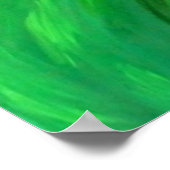 緑 ポスター (角)