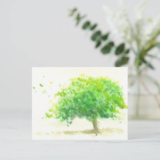 緑 ポストカード (スタンド正面)