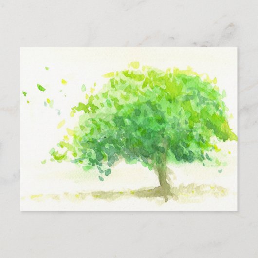 緑 ポストカード (正面)