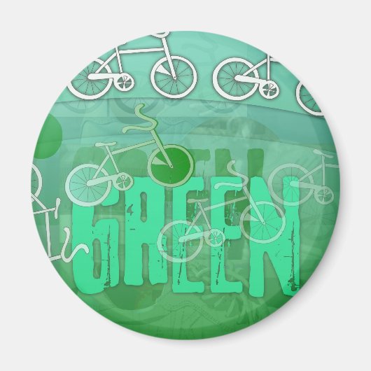 緑 マグネット (正面)