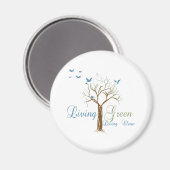 緑 マグネット (正面/裏面)