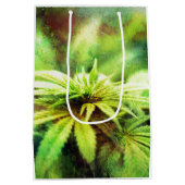 緑 ミディアムペーパーバッグ (裏面)