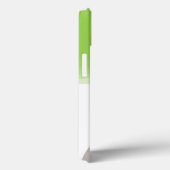 緑、モダンシンプル、花抽象芸術 Case-Mate iPhoneケース (裏面 / 右)