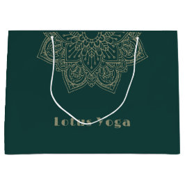 緑 ラージペーパーバッグ