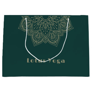 緑 ラージペーパーバッグ