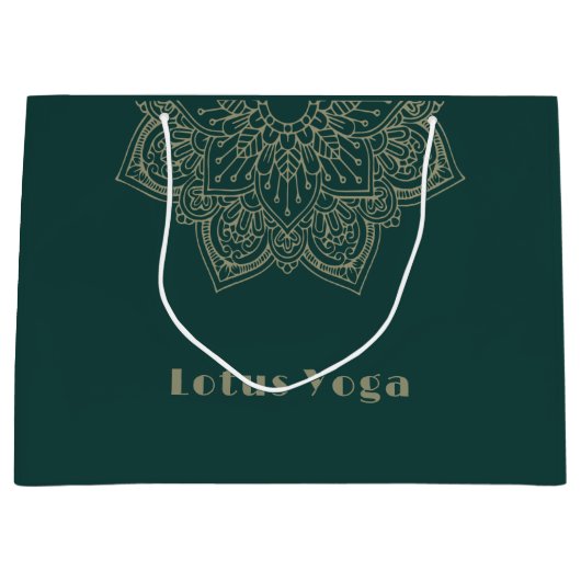 緑 ラージペーパーバッグ (正面)