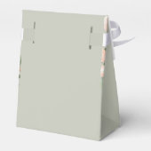 緑、ロマンチックなバラリース フェイバーボックス (裏面サイド)