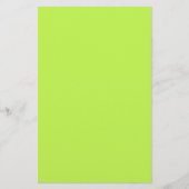 緑 便箋 (正面)